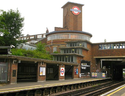 Park Royal Tube Station, London